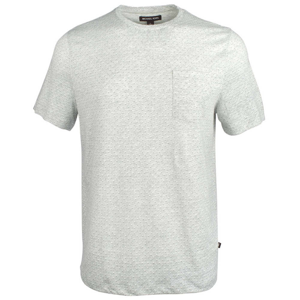 NWT Michael Kors Men's Printed Short Sleeve Shirt-HG-XL $79.5